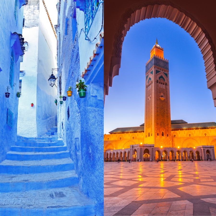 casablanca to chefchaouen